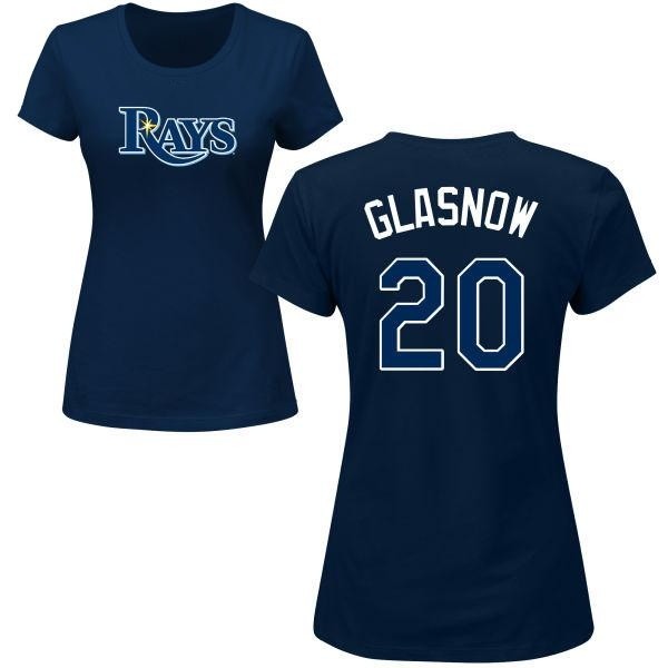  Tyler Glasnow T-Shirt (Premium Men's T-Shirt, Small, Tri Ash) - Tyler  Glasnow Tampa Bay Font : Sports & Outdoors